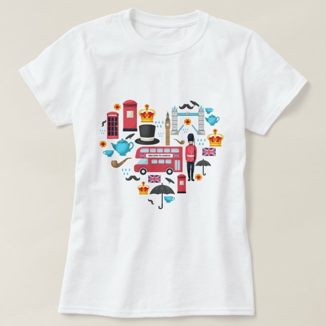 T-shirt Londres (Design devant)
