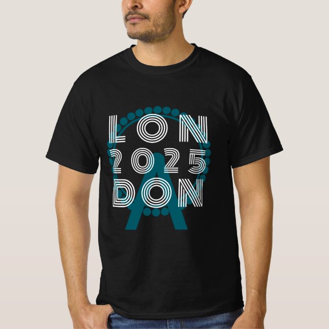 T-shirt Londres 2025 (Devant)