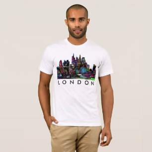T-shirt Londres, Angleterre en graffiti