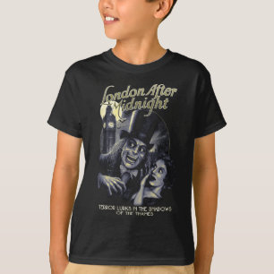 T-shirt Londres Après Minuit Jeune Chemise Horreur