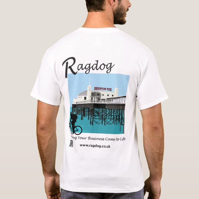 T-shirt Londres au tour de vélo de Brighton - Brighton (Dos)