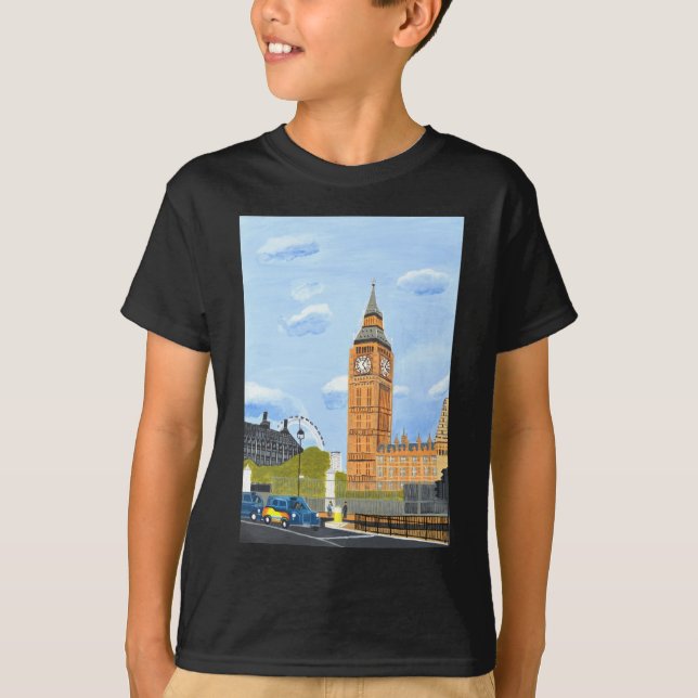 T-shirt Londres Big Ben (Devant)