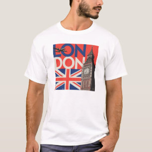 T-shirt Londres Big Ben   Angleterre