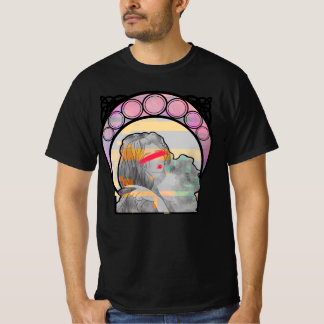T-shirt Lonely Doll Glitch Art