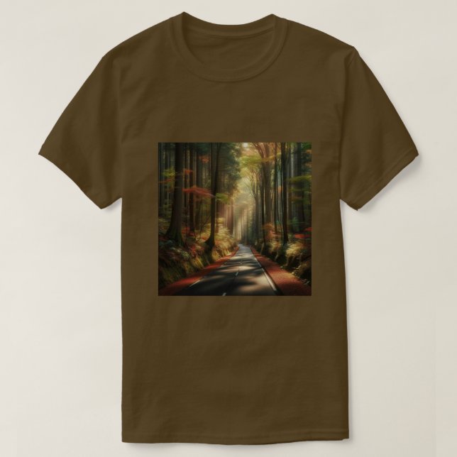 T-shirt Lonely road  (Design devant)