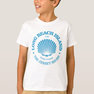 T-shirt Long Beach Island (coquillage)