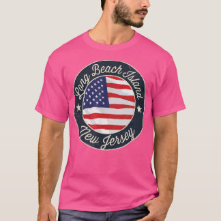 T-shirt Long Beach Island - Patriotic New Jersey Souvenir 
