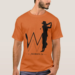 T-shirt Long Beach Women's T Shirt Wine & Nine Summer Casu