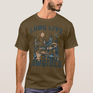 T-shirt Long Live Howdy Rodeo Western Country Southern Cow