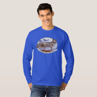 T-shirt Long manches Couleur Island Fox Logo T Chemise
