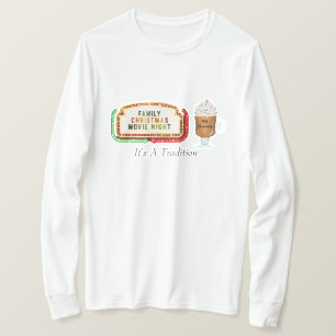 T-shirt long manches de Noël
