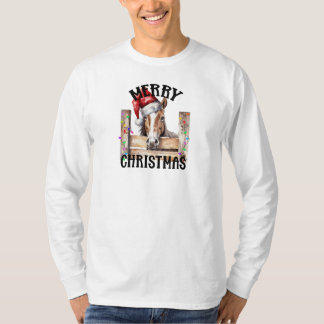 T-shirt long manches de Noël