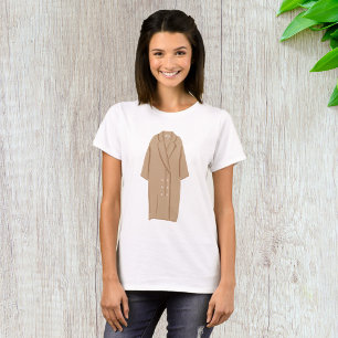T-shirt Long manteau de printemps