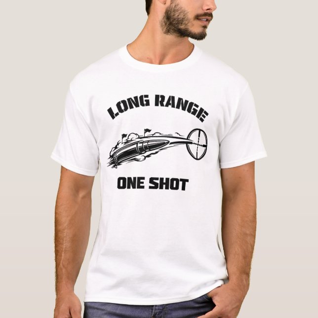 T-shirt Long Range One Shot (Devant)