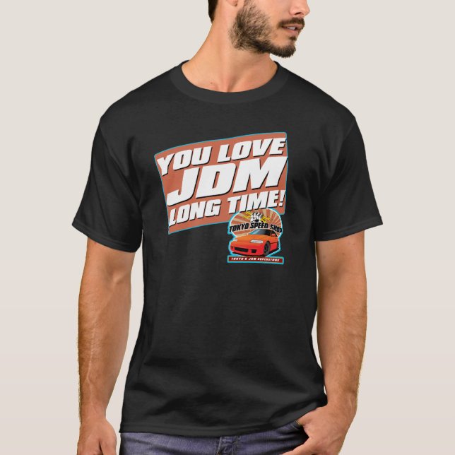 T-shirt Long temps de l'amour JDM ! (Devant)