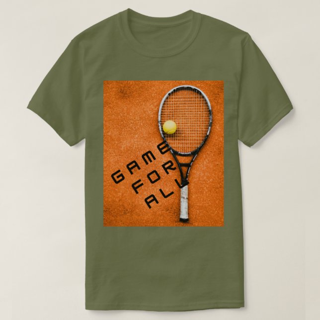 T-SHIRT LONG TENNIS (Design devant)