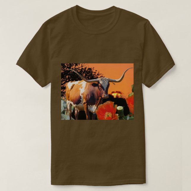T-shirt Longhorn (Design devant)
