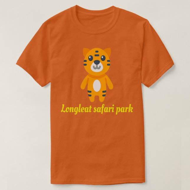 T-shirt longleat safari park (Design devant)