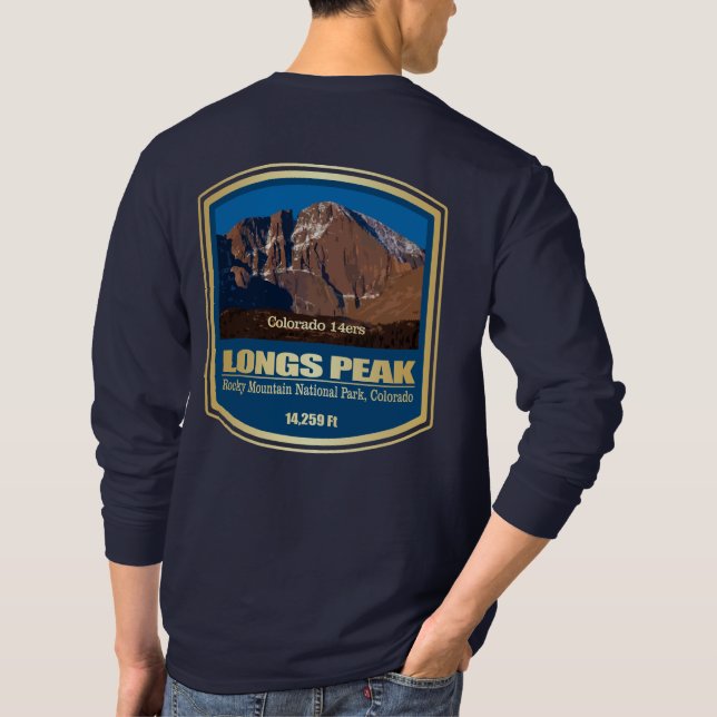 T-shirt Longs Peak (PF) (Dos)