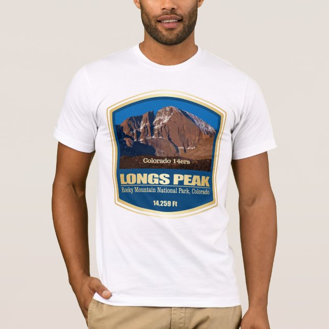 T-shirt Longs Peak (PF) (Devant)