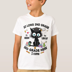 T-shirt Longue 2e année 3e année ici Je viens Graduation L