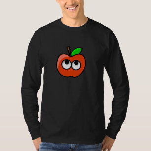 T-shirt longue chemise de douille de la pomme tonymacx86