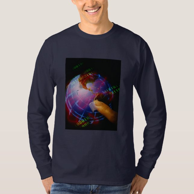 T-shirt Longue douille de base (Devant)