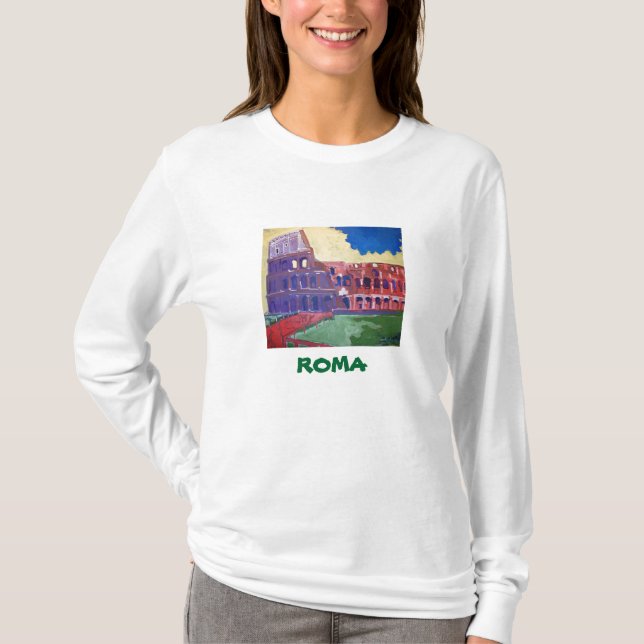 T-shirt Longue douille de ROMA (Devant)