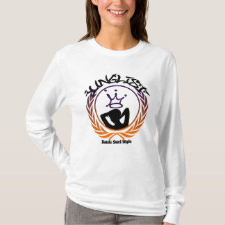 T-shirt Longue douille de style grossier de Gurl