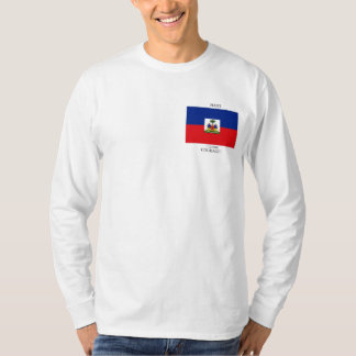 T-shirt Longue douille du Haïti prérétrécie