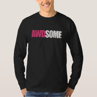 T-shirt longue douille noire awdsome