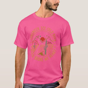T-shirt Longue Glace Froide Bière N'A Jamais Cassé Mon Coe