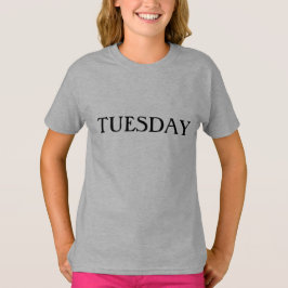 T-shirt Longue pièce en t de douille de mardi