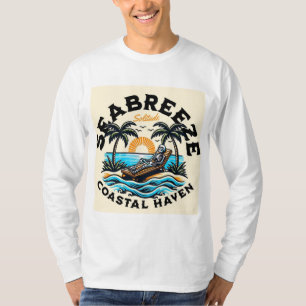 T-shirt longue plage pour hommes