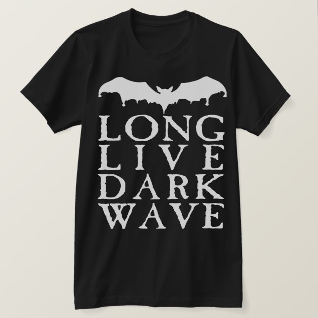 T-shirt Longue Vie Sombre Vague (Design devant)