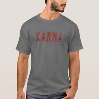 T-shirt Longues et courtes de douille chemises de karma