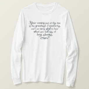 T-shirt Longues manches Mme Bennet Citation