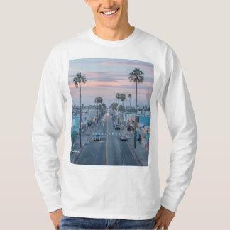 T-shirt Longueur de la plage de Venise