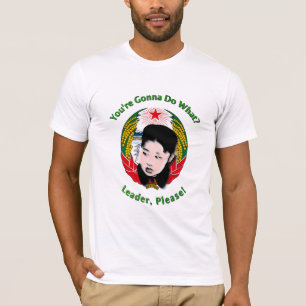 T-shirt L'ONU de Kim Jong - chef, svp !