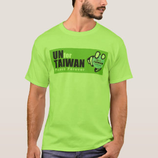 T-shirt L'ONU pour TAÏWAN - chemise d'hommes