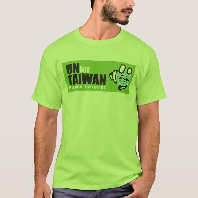 T-shirt L'ONU pour TAÏWAN - chemise d'hommes (Devant)
