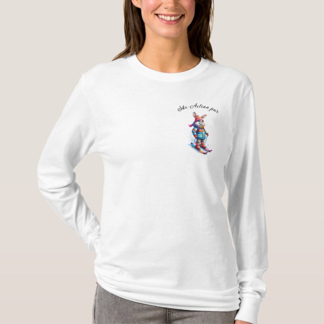 T-shirt Look de piste (Devant)