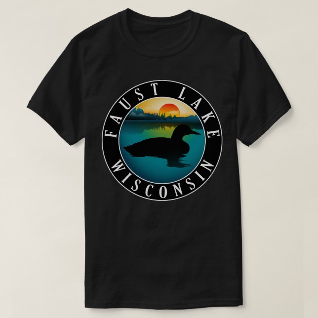 T-shirt Loon du lac Faust (Design devant)