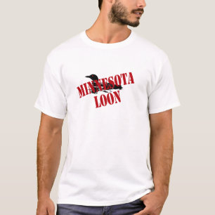 T-shirt Loon du Minnesota