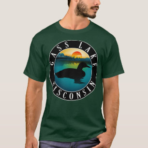 T-shirt Loon du Wisconsin
