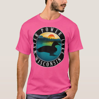 T-shirt Loon du Wisconsin