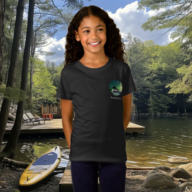 T-Shirt Loon Family Butterfield Lake (Créateur téléchargé)