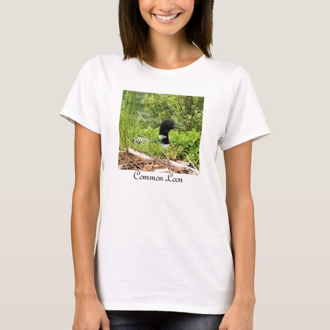 T-shirt LOON NESTING (Devant)