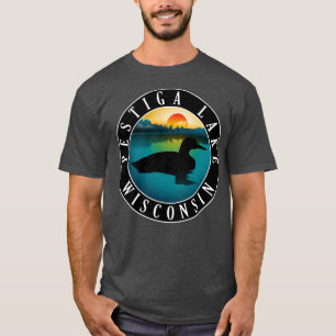 T-shirt Loon Pestiga Lake Wisconsin