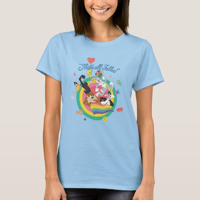 T-shirt LOONEY TUNES™ - C'est tout le monde ! Pride Bullse (Devant)